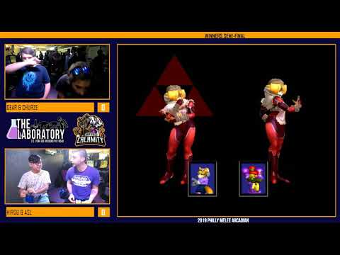 2019 Philly Melee Arcadian @ The Lab - Gear & Churze vs Hirou & ASL - Winners Semi-Final - Melee