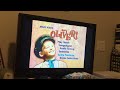 Opening And Menu To Oliver 1998 DVD Side A
