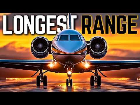 Top 10 Longest Range Private Jets in 2025