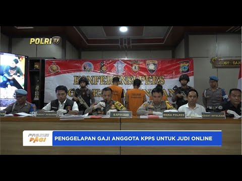 POLISI TANGKAP PELAKU PENGGELAPAN HONOR DI KALIMANTAN SELATAN