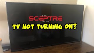 How to Fix Your Sceptre TV That Won