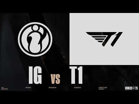 IG x T1 | MD5 | Worlds 2025 - Fase de Entrada