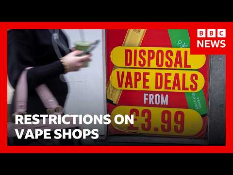 Councils to get more powers to stop vape and betting shops | BBC News