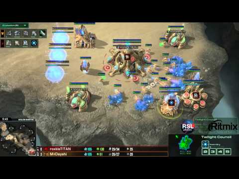 PvT TITAN vs Dayshi - Game 4 RSL gNations CIS vs EU