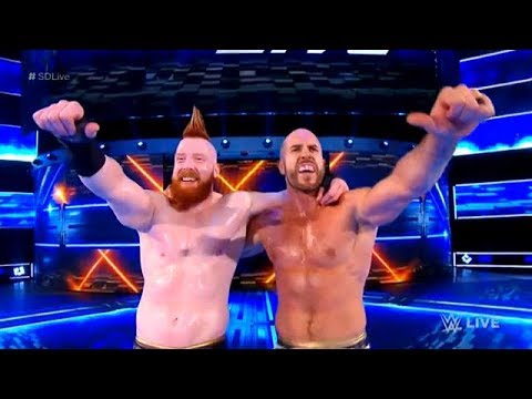 The Usos VS The Bar Full match HD WWE Smackdown Live 31 July 2018