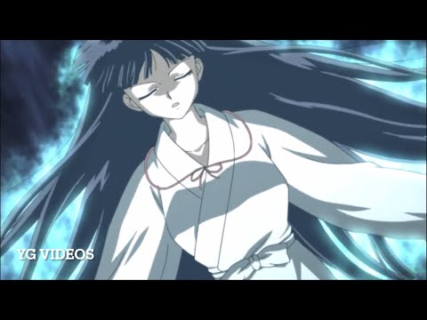 All Kikyo Sacred Arrow & Power Scenes - Inuyasha