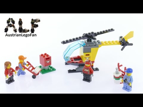 Vidéo LEGO City 60100 : Ensemble de démarrage de l'aéroport