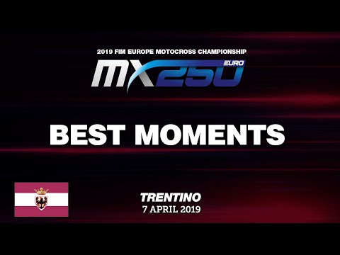 EMX250 Race 1 Best Moments - Round of Trentino 2019 #Motocross