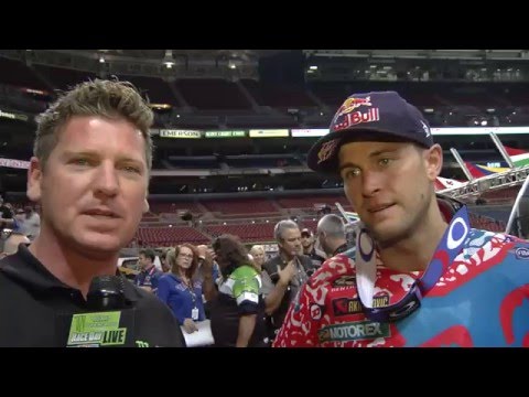 2016 - Race Day LIVE! - St. Louis - Dungey on the Podium!