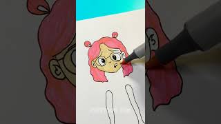 💖 Make Your Own Mini Me! 😄 Cute Paper Doll Art Tutorial! 🎨✨