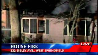 preview picture of video 'Family home destroyed by fire'