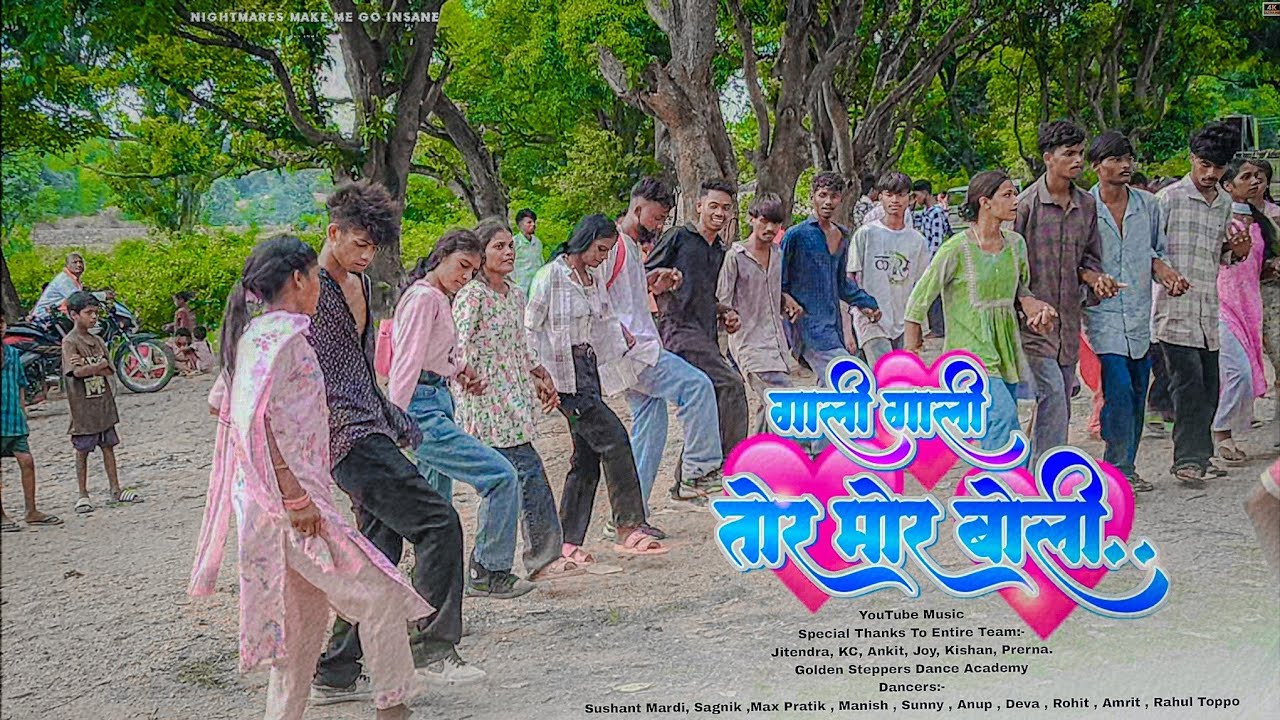 गाली गाली तोर मोर बोली नागपुरी गाना | 🌿 Viral Nagpuri Song 2024 | खतरनाक Chain Dance Video 2024