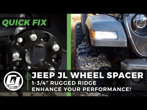 Improve Stability On Your JL Wrangler: 1-3/4" Wheel Spacers