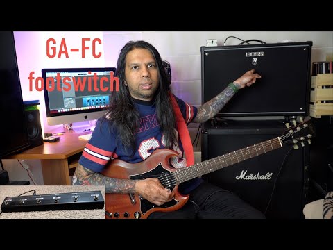 Boss GA-FC footswitch review for Katana MKII amp