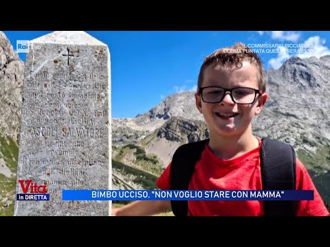 Bimbo ucciso dalla madre: "Non voglio stare con mamma" - Vita in Diretta 24/11/2025