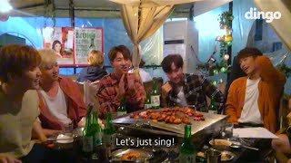 Tipsy Live- B1A4 (Rollin&#39;) ENG SUB • dingo kdrama