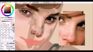 Emma Watson digital painting