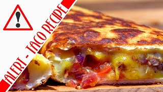 Backyard Cheesesteak Tacos on the Blackstone Griddle