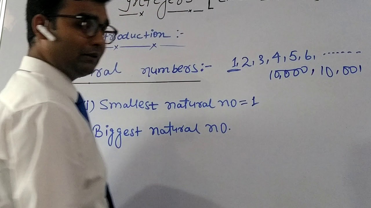 Biggest and smallest natural numbers