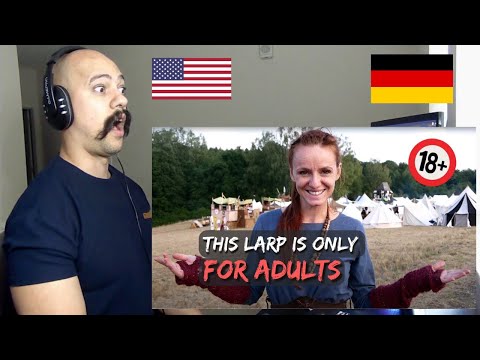 American Reacts To 10 Facts About Epic Empires | LARP in Germany