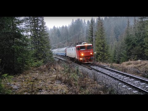 Tren R4206 Bistrita Nord - Vatra Dornei cu 40-0701-5 a depoului Cluj - 05.01.2021