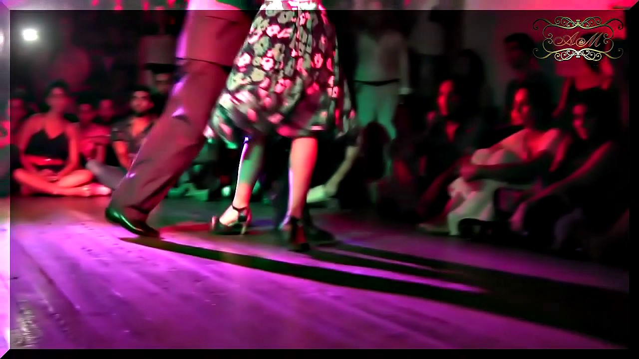 Escuela de Tango, caminatas, giros, sacadas   Carolina Couto y Emanuel Ledesma