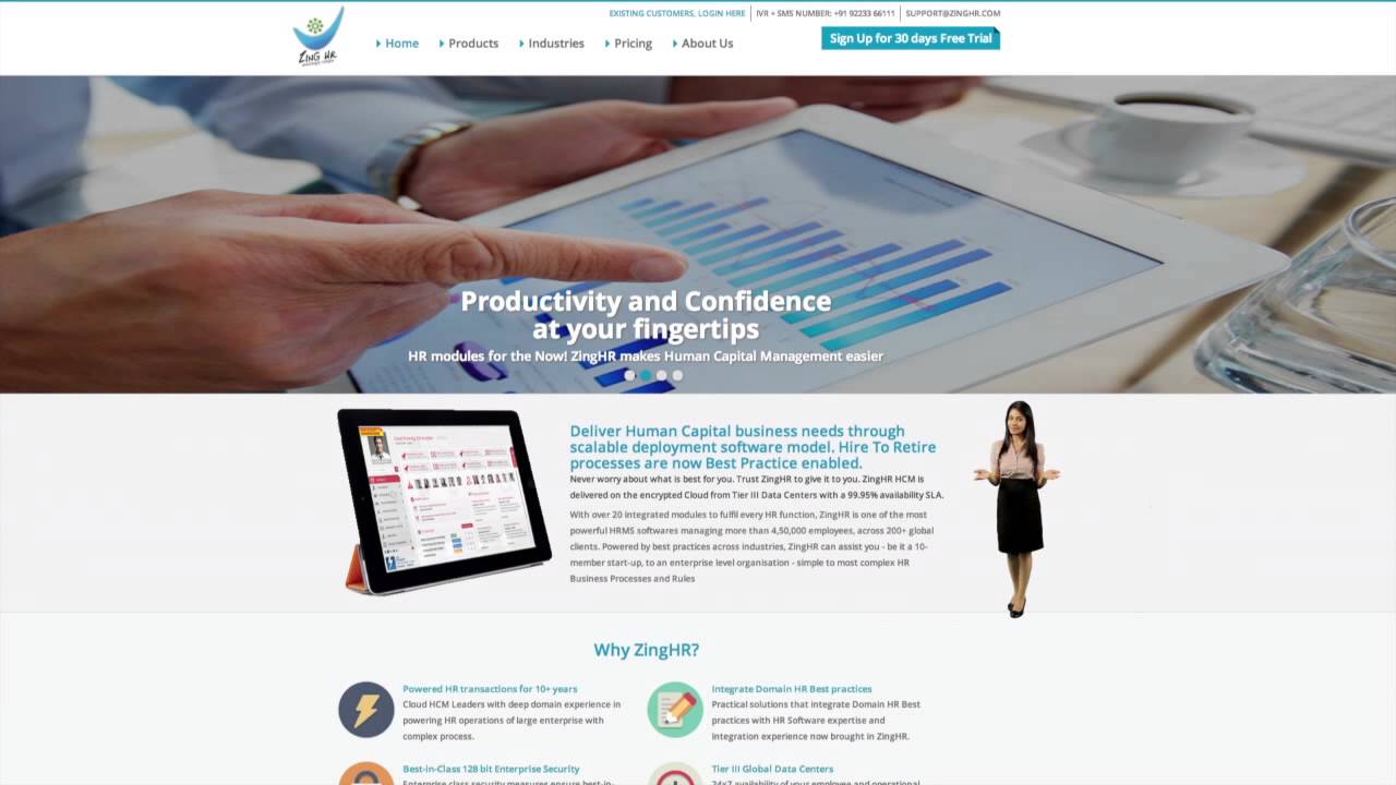 ZingHR - Best Practice HCM on the Cloud