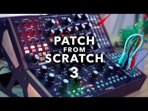 Patch from Scratch 3: Modular Ambient Wind Chimes - Moog Subharmonicon, Mother 32