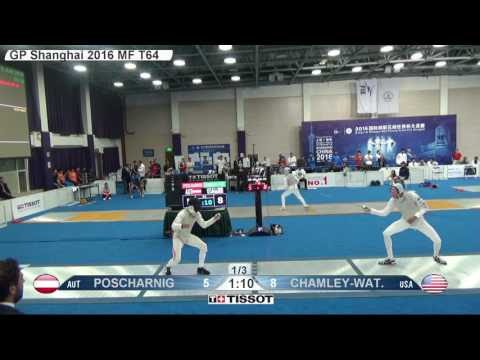 FE M F Individual Shanghai CHN GP 2016 T64 21 blue CHAMLEY WATSON USA vs POSCHARNIG AUT