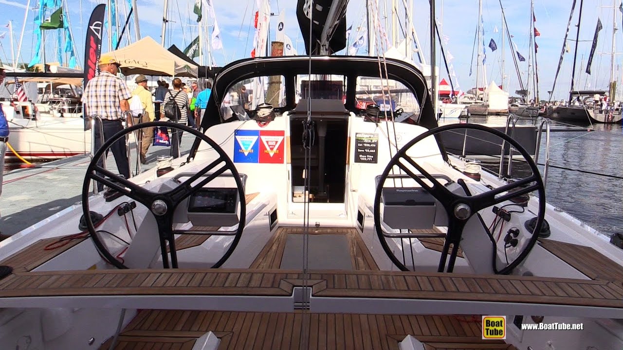 Elan E4 Sailing Yacht - Deck and Interior Walkaround