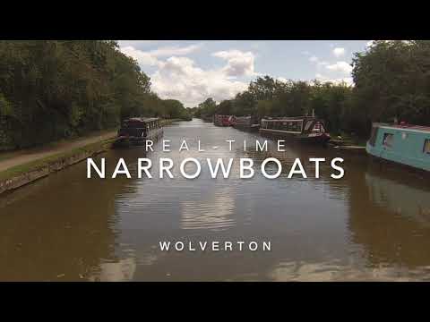 Slow and relaxing TV - An English canal narrowboat cruise
