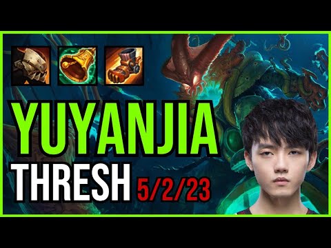 YUYANJIA - THRESH Support - KR Grandmaster - Patch 11.4