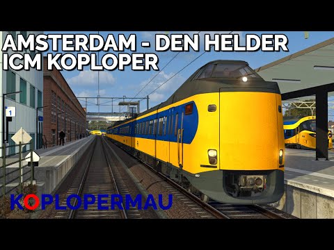 Train Simulator 2022: Amsterdam Centraal - Alkmaar - Den Helder met de NS Koploper!
