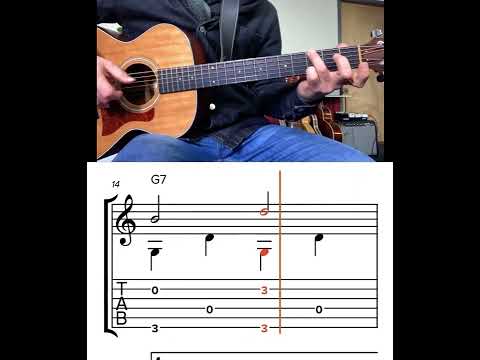 Freight Train Easy Fingerstyle + TAB