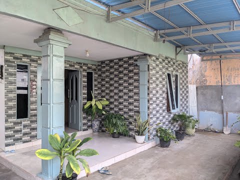 Rumah semi permanen Jalan Junjung Buih Sultan Adam