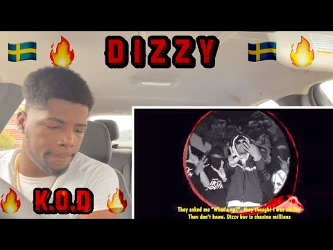 🇸🇪🔥American Reacts Too Sweden Rap Dizzy “K.O.D” (ENGLISH SUBTITLES) CEO Reaction