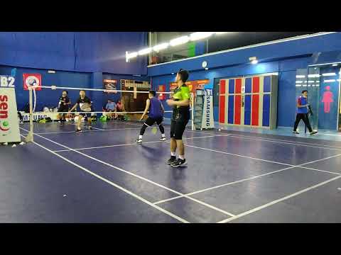 Badminton MuhibbahTeam Men's Double Sparring - Jojo / Farid Vs Irfan / Jeff