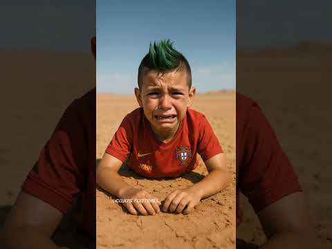 Ronaldo Built A Cactus Desert Four wheeler Bike For His Son But Messi Stole It #ronaldo #football