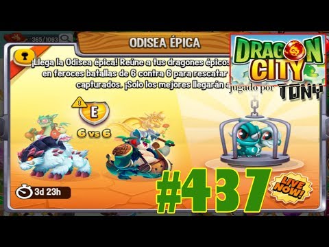 Dragon City "Capítulo 437 - Rescata al Dragón: Odisea Épica" por Tony