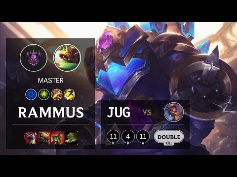 Rammus Jungle vs Lillia - EUW Master Patch 10.19