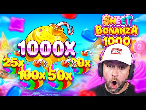 I SPUN in a MAX BET $100,000 BONUS on SWEET BONANZA 1000!! (Bonus Buys)