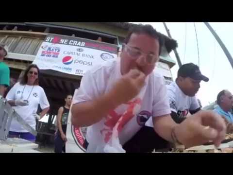 Florida's crab claw-eating challenge