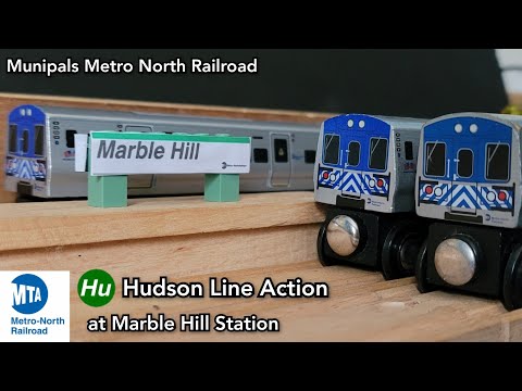 Munipals Metro North Action at Marble Hill Station!