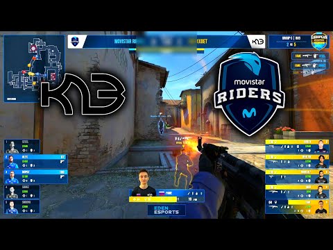 K23 vs Movistar Riders - European Development Championship - INFERNO Highlights