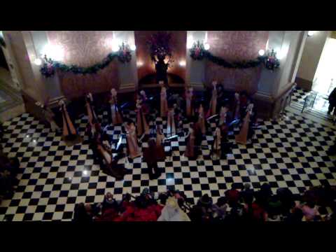Capital Valley Harp Circle plays in the state capital