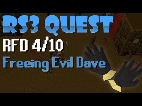 RS3 Quest- Recipe for disaster (4/10 - Evil Dave)