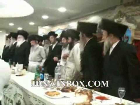Engagment of Lelov - Yerushalayim Rebbe's daughter to Shatz - Viznits Rebbe's einikel