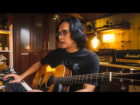 Proses Rekaman Gitar Lagu NUCA & MAHALINI - JANJI KITA