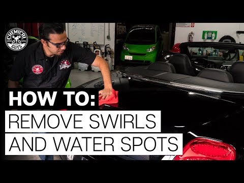 How To Remove Swirl Marks And Water Spots In One Step | Chemical Guys Car Care