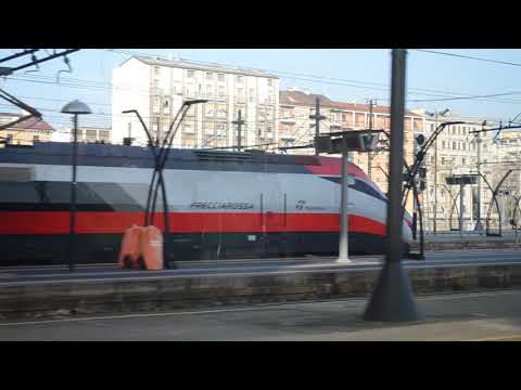 A bordo di Italo 9927 in partenza da Milano Centrale